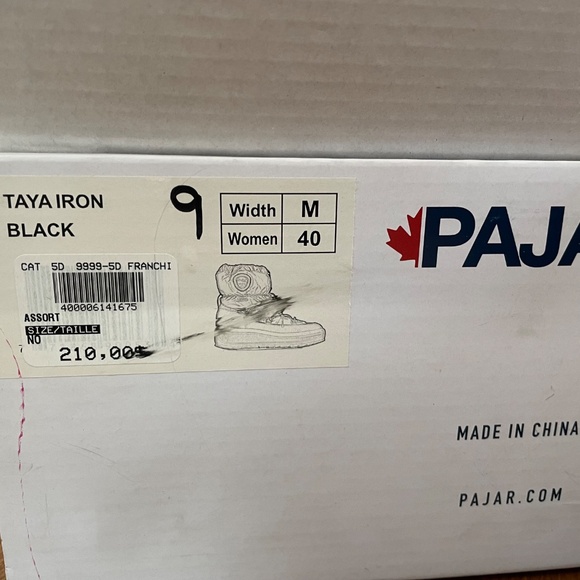 Pajar Taya boots size 9 - Picture 5 of 5